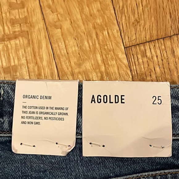 New Agolde Toni Mid Rise Straight in Stratosphere - Picture 11 of 15